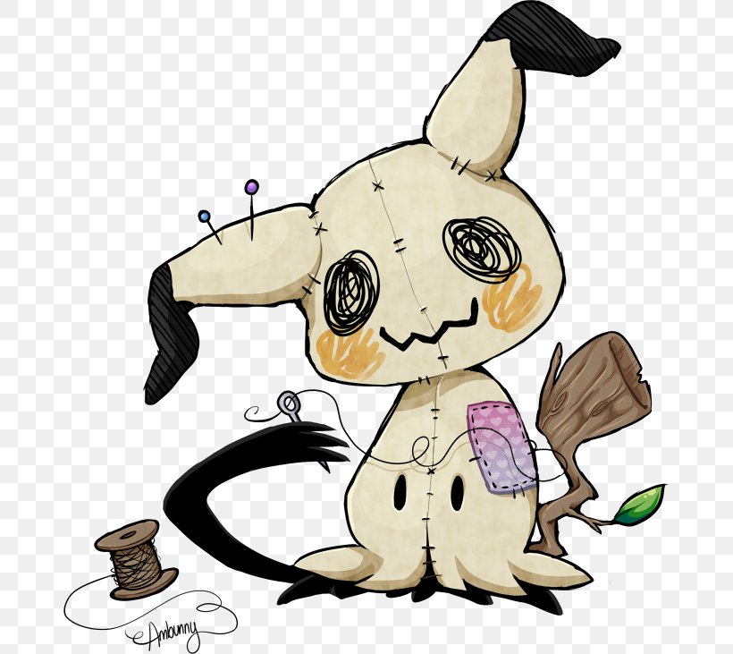 Pokémon Sun And Moon Mimikyu Drawing Rabbit, PNG, 677x731px, Watercolor, Cartoon, Flower, Frame, Heart Download Free