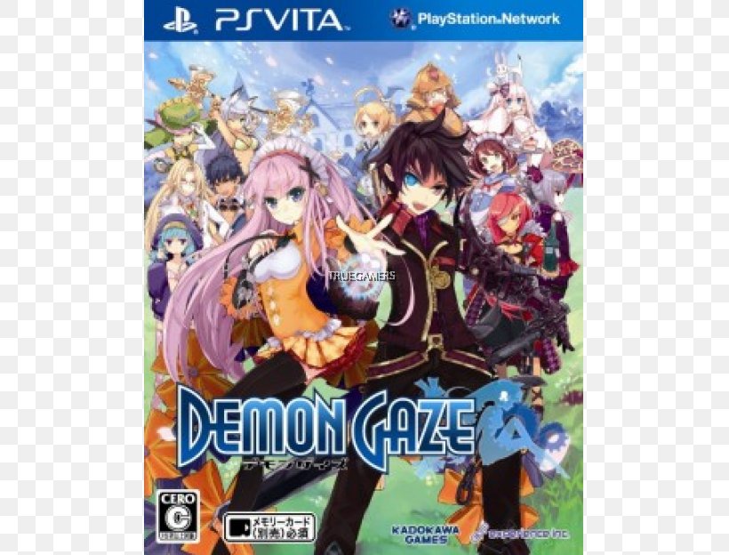 Demon Gaze PlayStation Vita Super Robot Wars V Video Game, PNG, 555x624px, Watercolor, Cartoon, Flower, Frame, Heart Download Free