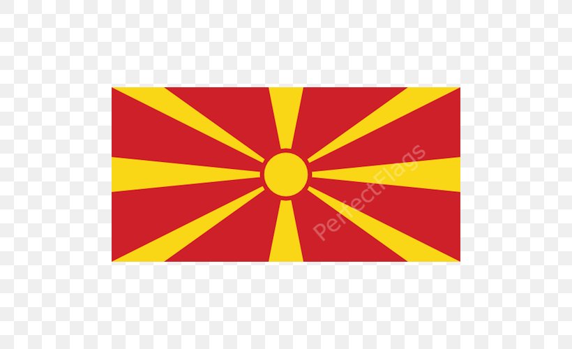 Flag Of The Republic Of Macedonia National Flag Flag Patch, PNG, 500x500px, Republic Of Macedonia, Area, Flag, Flag Of The Republic Of Macedonia, Flag Patch Download Free
