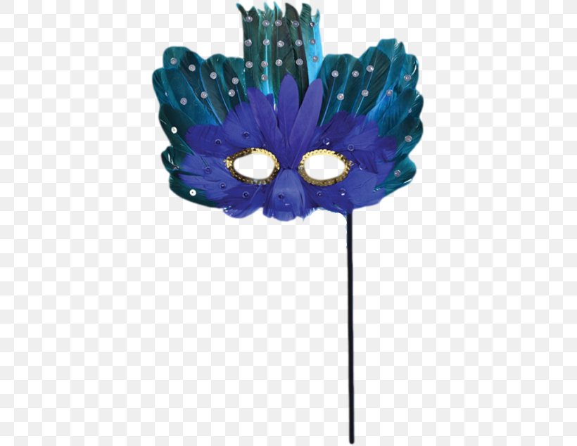 Mask Feather Masquerade Ball Blue Blindfold, PNG, 400x634px, Mask, Ball, Blindfold, Blue, Carnival Download Free