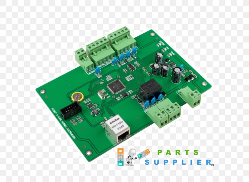 Microcontroller Door Security Electronics 售飯機 Network Cards & Adapters, PNG, 600x600px, Microcontroller, Capacitor, Circuit Component, Computer Component, Computer Network Download Free