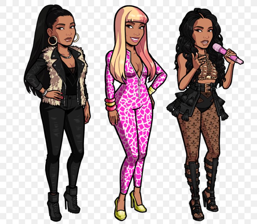 NICKI MINAJ: THE EMPIRE Fashion Illustration Kim Kardashian: Hollywood Art Design, PNG, 768x715px, Fashion Illustration, Art, Barbie, Behance, Beyonce Download Free