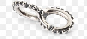 Silver - Silver Body Jewellery Jewelry Design PNG