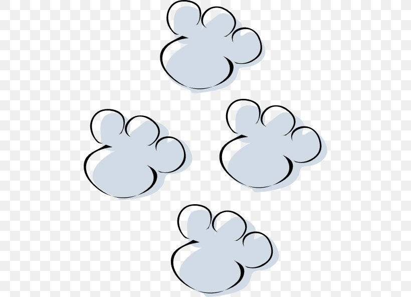 Easter Bunny Leporids Rabbit Footprint Clip Art, PNG, 486x592px, Easter Bunny, Area, Black And White, Body Jewelry, Flower Download Free