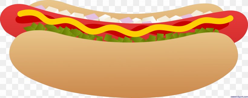 Hot Dog Fast Food Corn Dog Hamburger Clip Art, PNG, 7846x3137px, Hot Dog, Barbecue, Bun, Corn Dog, Fast Food Download Free