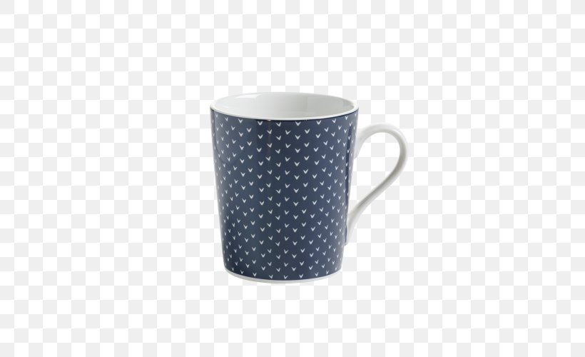 Mug Coffee Cup Porcelain Ceramic, PNG, 500x500px, Mug, Blue, Ceramic, Cobalt Blue, Coffee Cup Download Free
