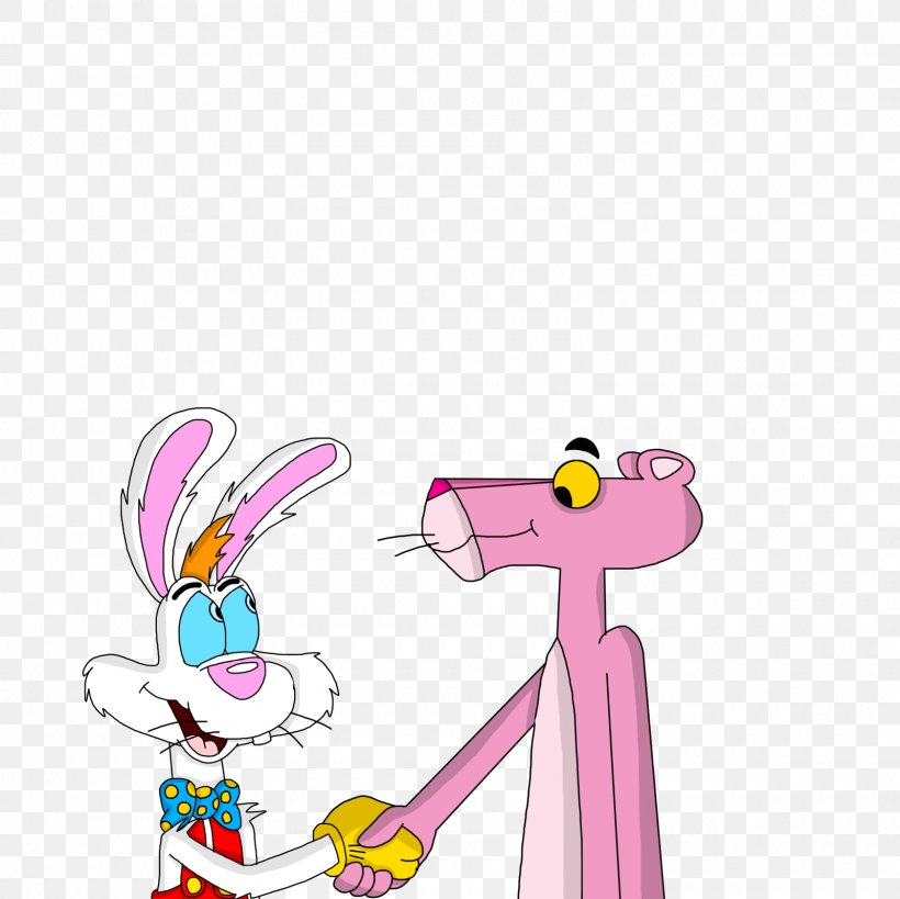 Easter Bunny Pink M Finger Clip Art, PNG, 1600x1600px, Watercolor, Cartoon, Flower, Frame, Heart Download Free