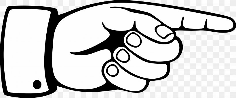 Hand Clip Art, PNG, 3912x1625px, Hand, Area, Black, Black And White, Drawing Download Free