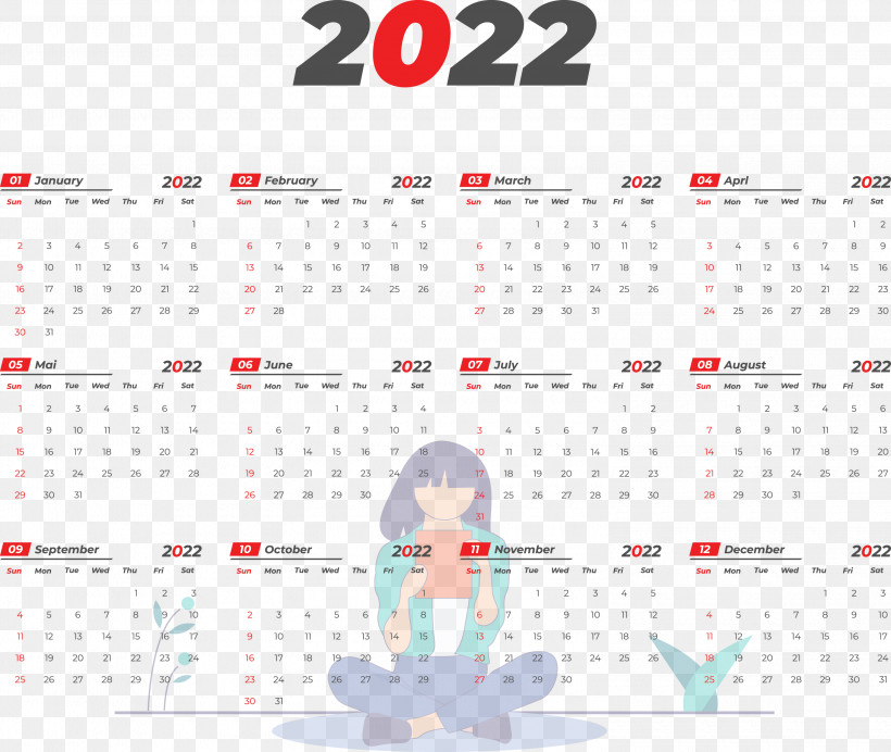 Printable 2022 Calendar 2022 Calendar Printable, PNG, 3000x2533px, Line, Calendar System, Geometry, Mathematics, Meter Download Free