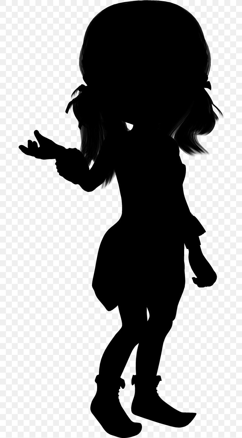Silhouette Clip Art Illustration Image Stock.xchng, PNG, 694x1481px, Silhouette, Art, Black Hair, Blackandwhite, Cartoon Download Free