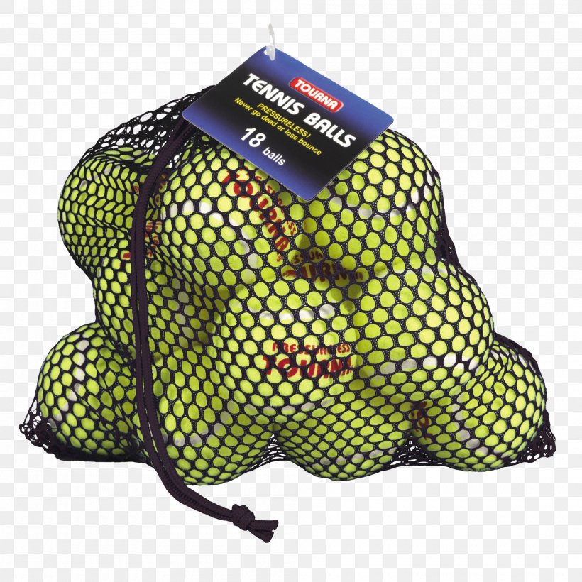Tourna Mesh Carry Bag Of 18 Tennis Balls Racket, PNG, 2000x2000px, Ball, Bag, Bouncy Balls, Personal Protective Equipment, Racket Download Free