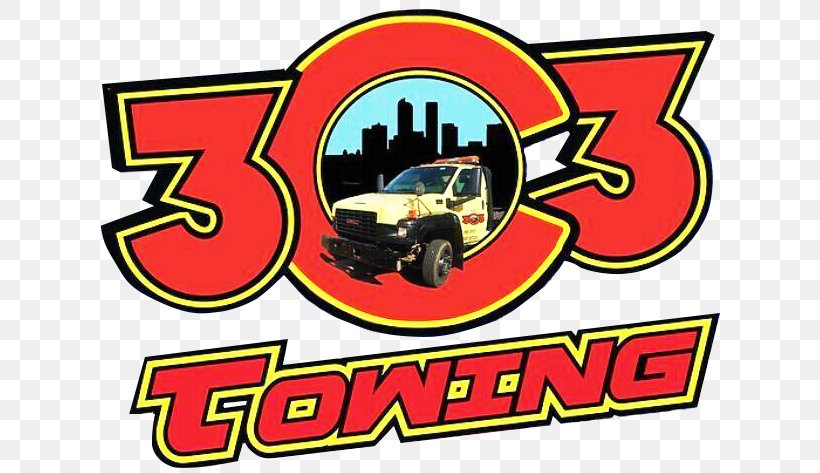 303 Towing Services-Servicio De Gruas En Denver CO-Fast Towing-24/7 Towing Services. Logo Brand, PNG, 629x473px, Towing, Area, Artwork, Banner, Brand Download Free