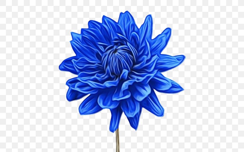 Blue Watercolor Flowers, PNG, 512x512px, Watercolor, Artificial Flower, Blue, Cobalt Blue, Cut Flowers Download Free