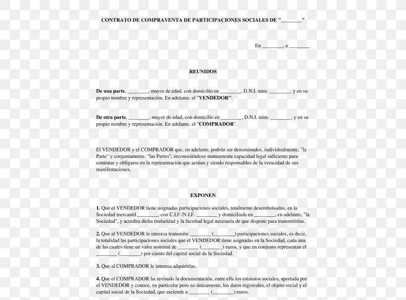 Document Contract Of Sale S.A. Share, PNG, 532x606px, Document, Area, Contract, Contract Of Sale, Diagram Download Free