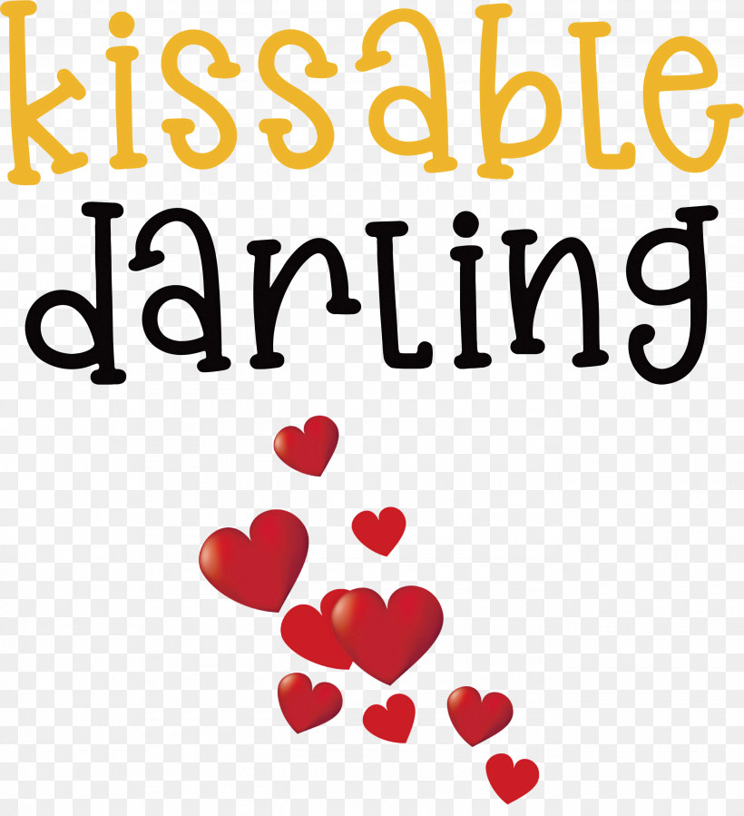 Kissable Darling Valentines Day Valentines Day Quote, PNG, 2735x3000px, Valentines Day, Geometry, Line, M095, Mathematics Download Free