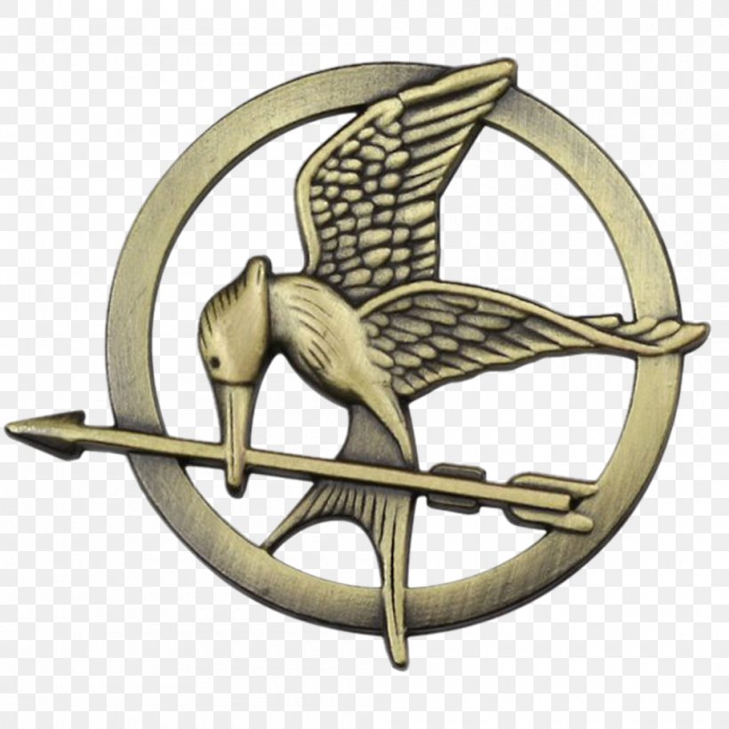 Peeta Mellark Mockingjay Katniss Everdeen Cinna The Hunger Games, PNG, 1000x1000px, Peeta Mellark, Badge, Bronze, Brooch, Cinna Download Free