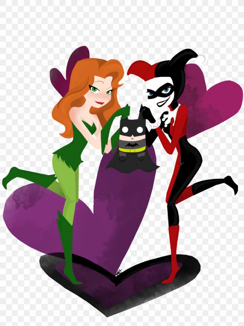 Poison Ivy Harley Quinn Batman Catwoman Deadshot, PNG, 1024x1365px, Poison Ivy, Art, Batman, Batman And Harley Quinn, Cartoon Download Free