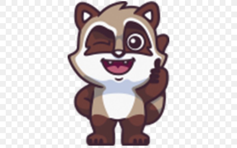 Wreck-It Ralph Sticker Raccoons VK Image, PNG, 512x512px, Wreckit Ralph, Animated Cartoon, Animation, Art, Brown Download Free