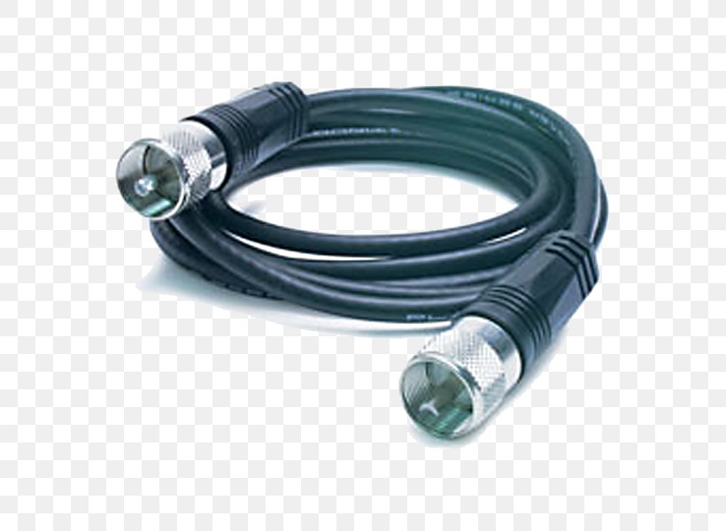 Coaxial Cable Electrical Cable UHF Connector Electrical Connector RG-58, PNG, 600x600px, Coaxial Cable, Aerials, Amateur Radio, Cable, Citizens Band Radio Download Free