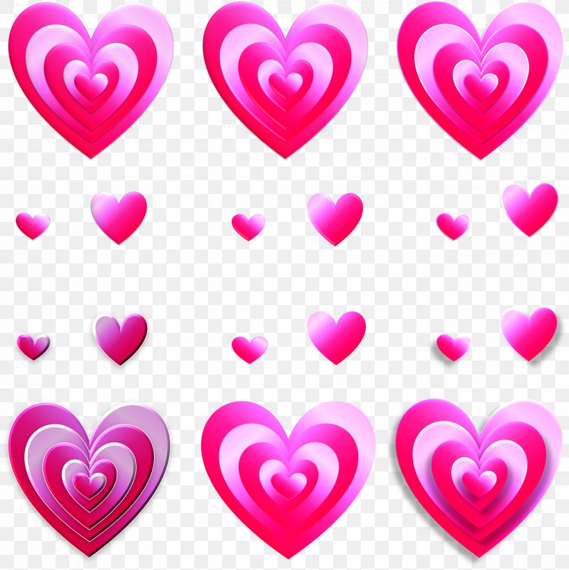 Heart Love Symbol Valentine's Day Romance, PNG, 2807x2814px, Heart, Animation, Female, Love, Magenta Download Free