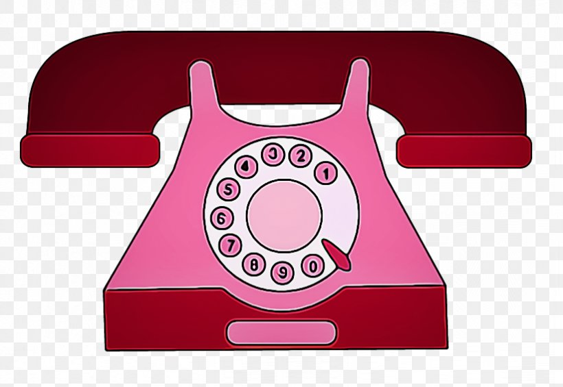 Pink Red Telephone T-shirt, PNG, 822x567px, Pink, Red, Telephone, Tshirt Download Free
