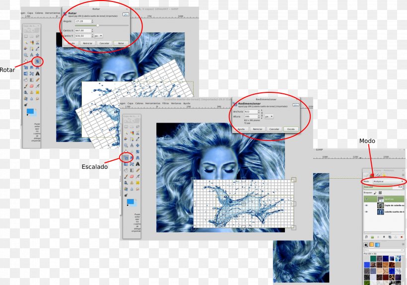 Graphic Design GIMP Brand Pattern, PNG, 2778x1946px, Gimp, Blue, Brand, Edge Detection, Mathematics Download Free