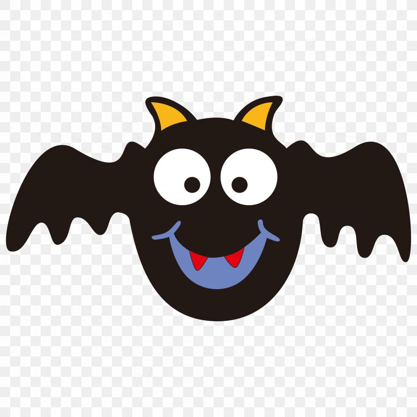 Halloween Adobe Illustrator Clip Art, PNG, 2362x2362px, Halloween, Android, Bat, Cartoon, Fictional Character Download Free