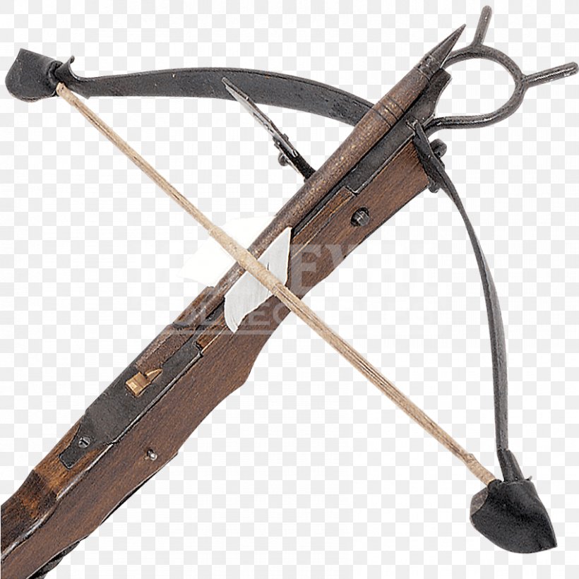 Middle Ages Crossbow Sling Weapon Medieval Warfare, PNG, 850x850px ...