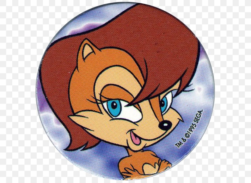 Sonic Mania Princess Sally Acorn Tails Sega Hedgehog, PNG, 600x600px, Sonic Mania, Canidae, Carnivoran, Cartoon, Character Download Free