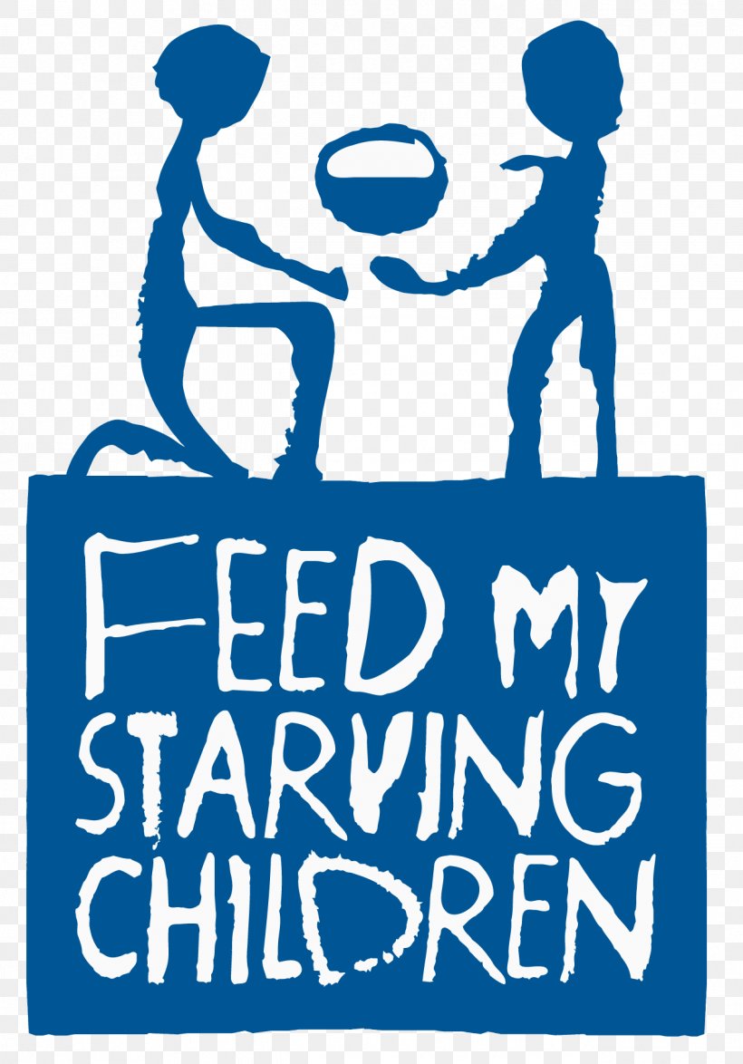 Feed My Starving Children Organization Hunger Non-profit Organisation, PNG, 1274x1825px, Feed My Starving Children, Area, Black And White, Blue, Brand Download Free