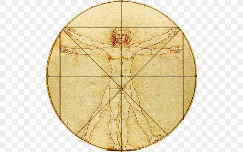 Vitruvian Man Body Proportions Golden Ratio Drawing, PNG, 512x512px, Vitruvian Man, Architecture, Art, Body Proportions, Drawing Download Free