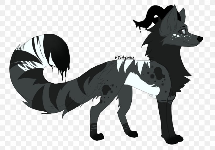 Cat Horse Mammal Dragon Dog, PNG, 1024x718px, Cat, Black And White, Canidae, Carnivoran, Cartoon Download Free