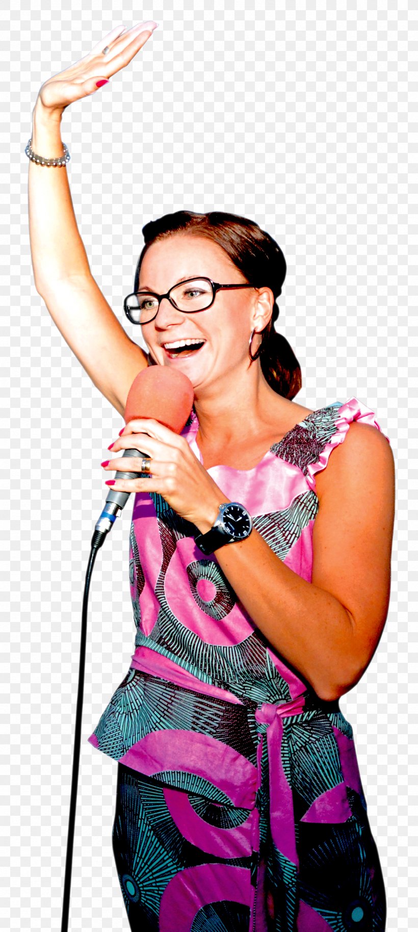 Glasses Microphone Shoulder Purple Fun-M Transporte-u. Kurierdienst, PNG, 1281x2857px, Glasses, Funm Transporteu Kurierdienst, Gesture, Magenta, Microphone Download Free