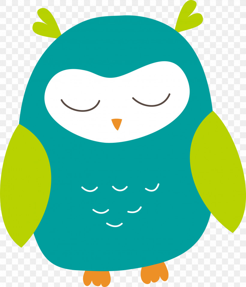Birds Cartoon Beak Owl M Green, PNG, 2575x3000px, Cartoon Owl, Beak, Birds, Cartoon, Cute Owl Download Free
