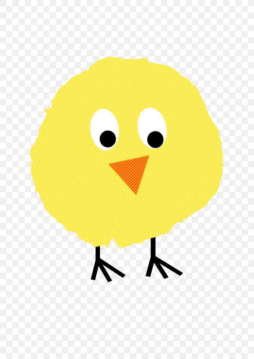 Birds Chicken Cartoon Yellow Beak, PNG, 1697x2400px, Birds, Beak, Biology, Cartoon, Chicken Download Free