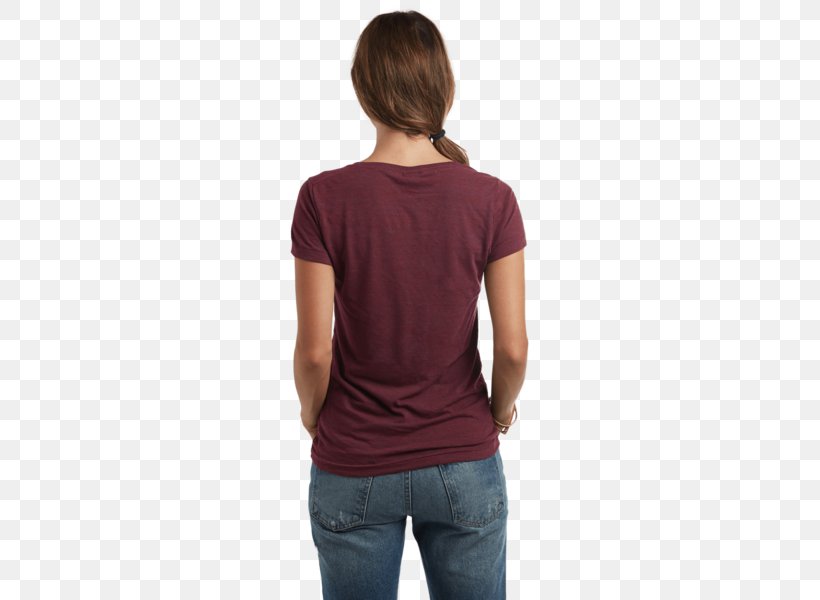 T-shirt Sleeve Maroon Neck, PNG, 600x600px, Tshirt, Clothing, Magenta, Maroon, Neck Download Free