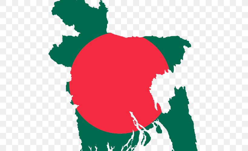 Flag Of Bangladesh Map Stock Photography, PNG, 500x500px, Bangladesh, Blank Map, Flag, Flag Of Bangladesh, Flower Download Free