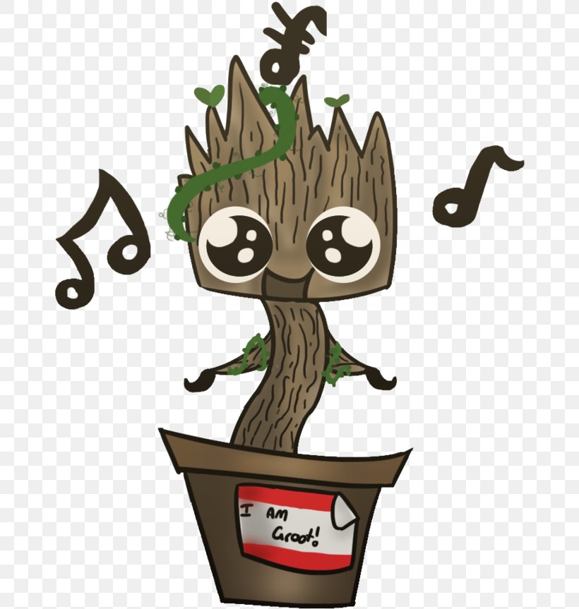 Groot Rocket Raccoon Drawing Clip Art, PNG, 666x863px, Groot, Cartoon, Drawing, Fictional Character, Gamora Download Free