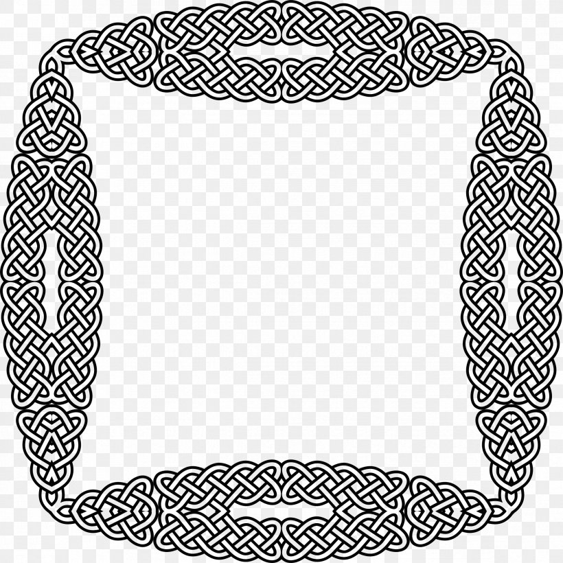 Celtic Knot Black And White Clip Art, PNG, 2346x2346px, Celtic Knot ...