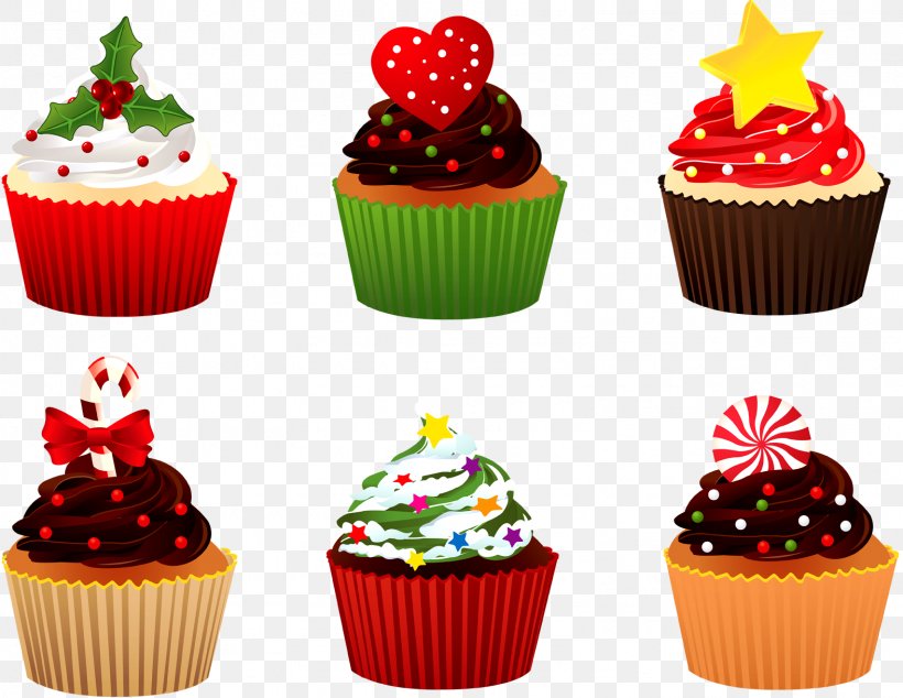 Christmas Cupcakes Christmas Cake Candy Cane Birthday Cake, PNG, 1575x1219px, Cupcake, Baking, Baking Cup, Birthday Cake, Buttercream Download Free
