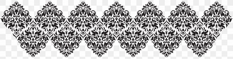 Clip Art, PNG, 8000x2030px, Black And White, Art, Art Museum, Decorative Arts, Image Resolution Download Free