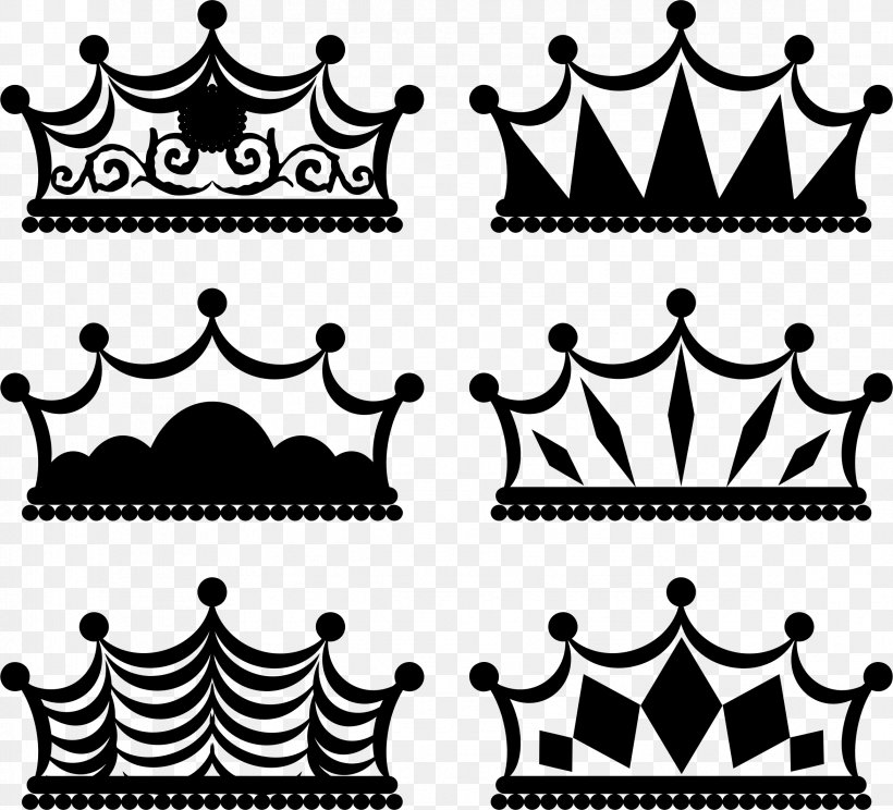 Crown Clip Art, PNG, 2344x2128px, Crown, Black, Black And White, Gold, King Download Free