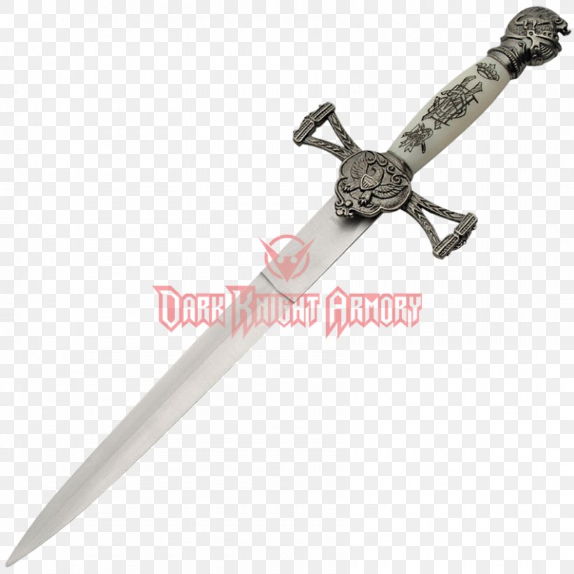 Dagger Knife Sword Scabbard Knight, PNG, 850x850px, Dagger, Black Knight, Blade, Cold Weapon, Combat Knife Download Free