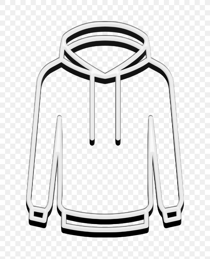 Linear Detailed Clothes Icon Sweatshirt Icon, PNG, 740x1010px, Sweatshirt Icon, Geometry, Line, Logo, M Download Free