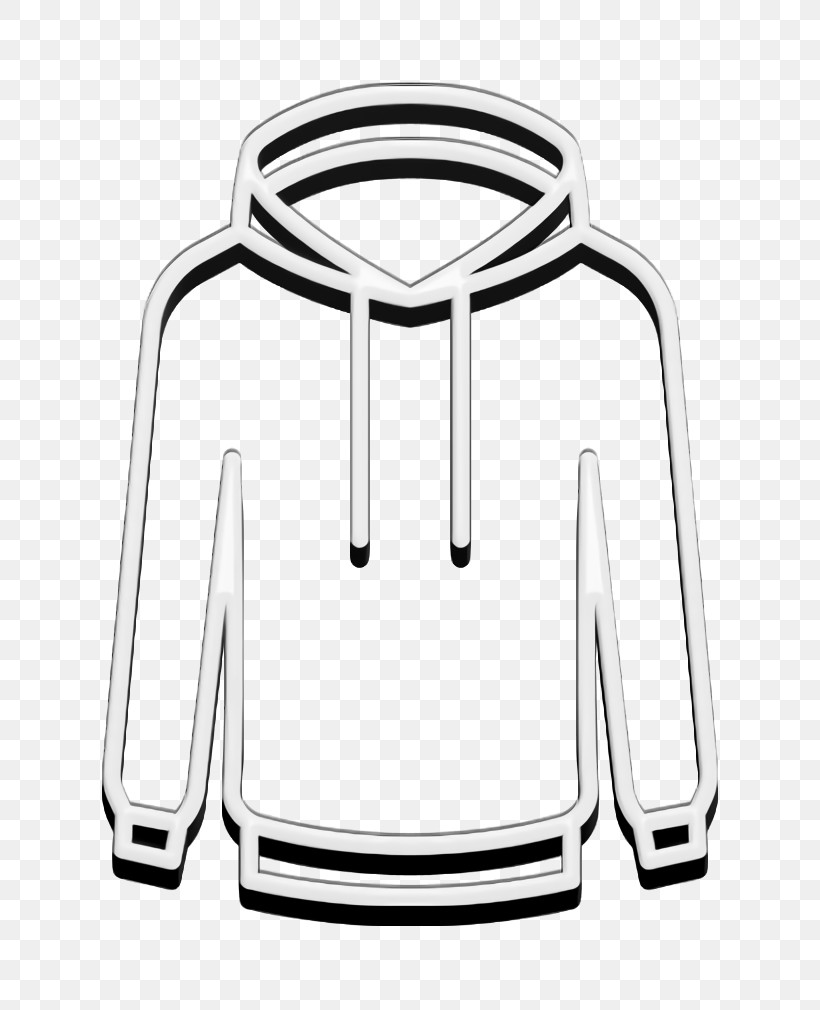 Linear Detailed Clothes Icon Sweatshirt Icon PNG 740x1010px Sweatshirt Icon Geometry Line Logo M Download Free