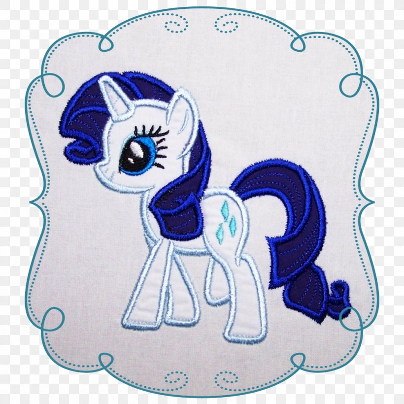 My Little Pony Rainbow Dash Machine Embroidery, PNG, 1000x1000px, Pony, Applique, Art, Blue, Cartoon Download Free