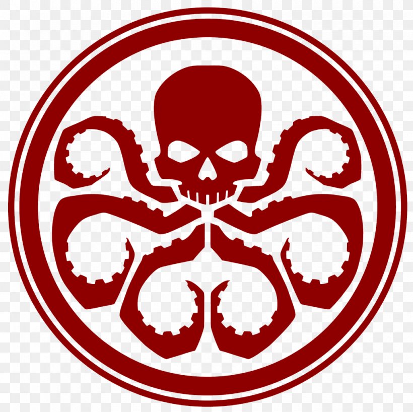 Red Skull Captain America Hydra Logo Symbol, PNG, 1020x1018px, Red Skull, Area, Captain America, Captain America The First Avenger, Decal Download Free