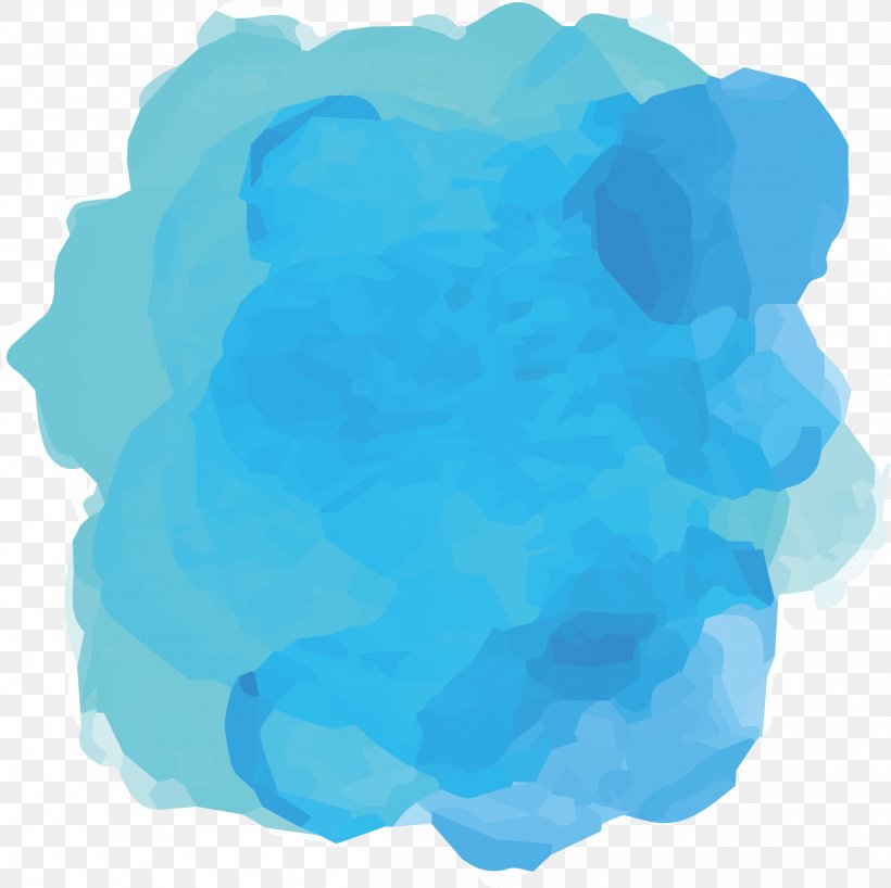 Sky Blue Watercolor Brush, PNG, 2512x2508px, Watercolor, Cartoon, Flower, Frame, Heart Download Free