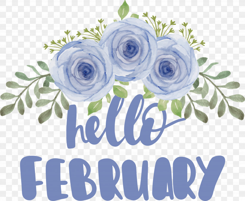 Hello February: Hello February 2020 Watercolor Painting Painting Drawing Royalty-free, PNG, 5106x4198px, Watercolor Painting, Drawing, Flower, Painting, Royaltyfree Download Free