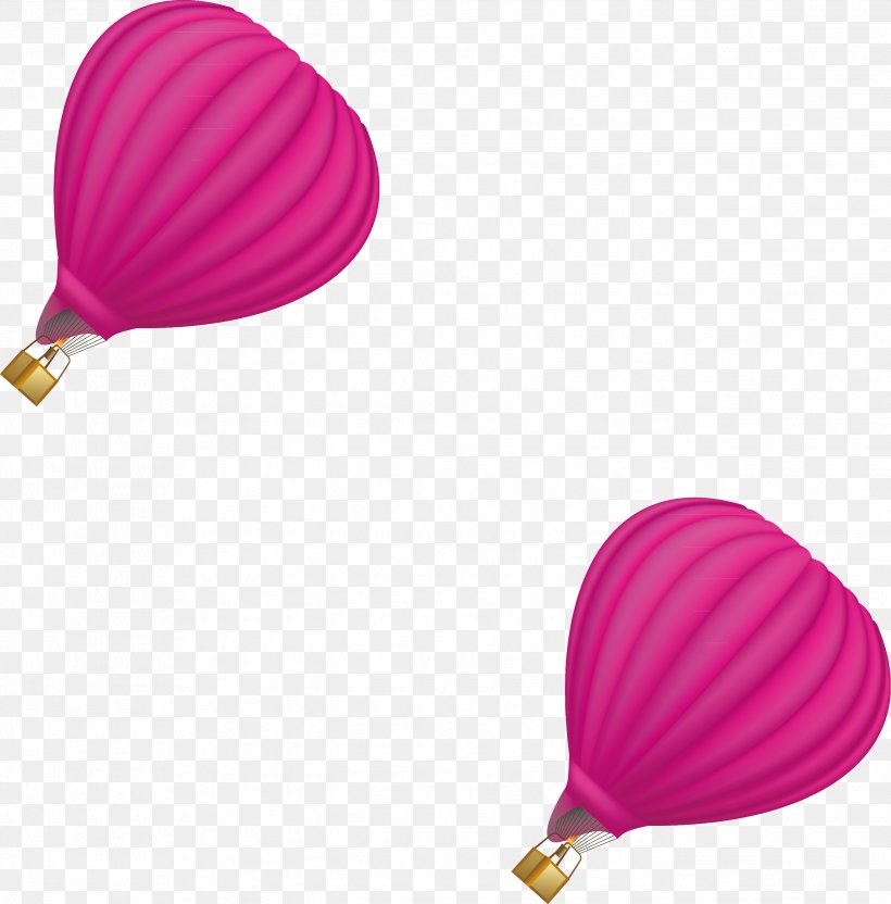 Hot Air Balloon Designer, PNG, 2686x2726px, Balloon, Designer, Hot Air Balloon, Magenta, Pink Download Free